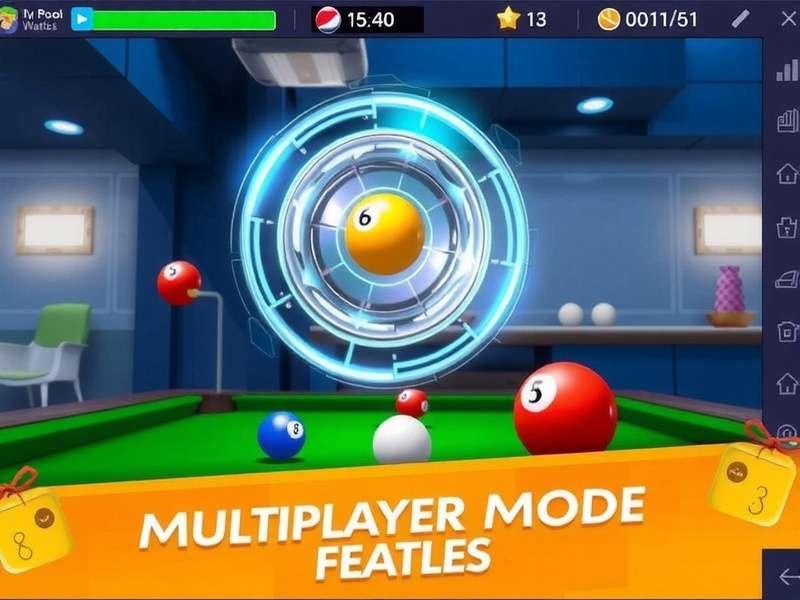 Multiplayer Competition Sari Pool Sensation Multiplayer Mode